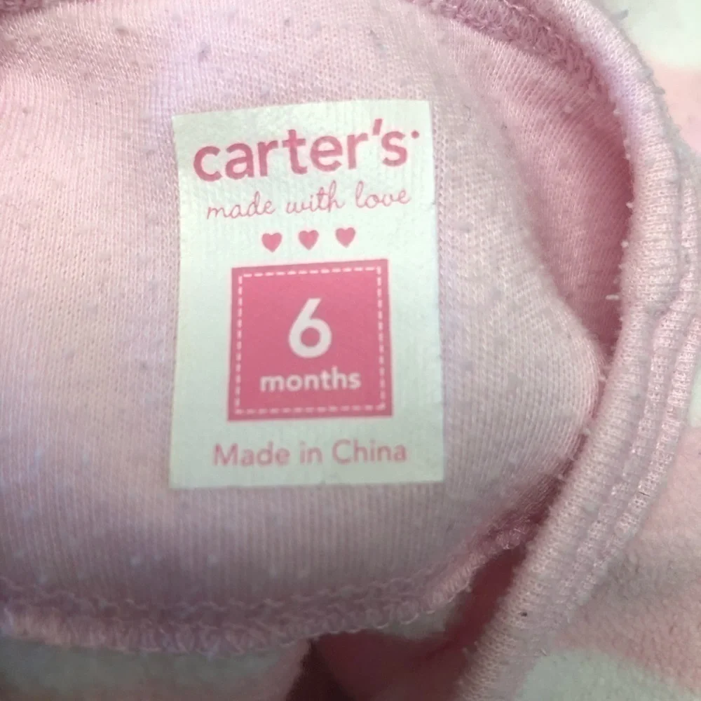 Carter’s footie pajamas 6 months